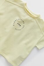 Kız Bebek Baskılı T-Shirt - Görsel 2