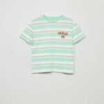 Erkek Çocuk Çizgili T-Shirt