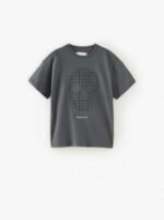 Erkek Çocuk Kabartma Baskılı T-Shirt