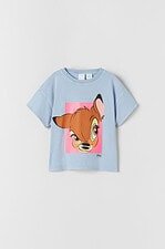 Kız Çocuk Baskılı Oversize T-Shirt