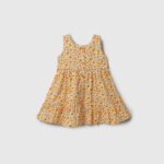 Kız Bebek Çiçekli Elbise