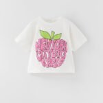 Kız Çocuk Baskılı T-shirt