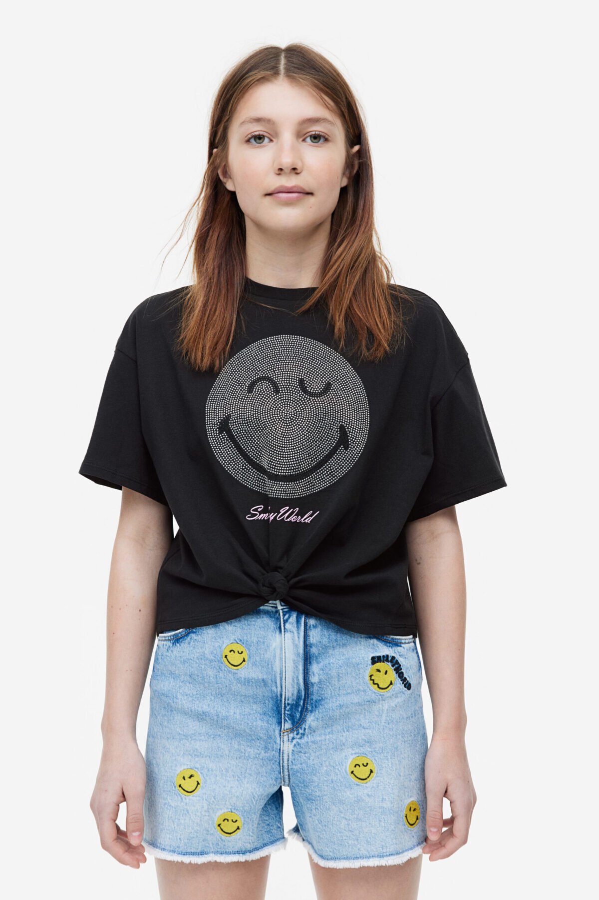 Kız Çocuk Garson Boy Taşlı T-Shirt - Görsel 4
