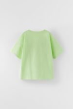 Kız Çocuk Graffiti Baskılı T-shirt - Görsel 2