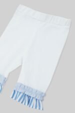 Kız Bebek Paçası Fırfırlı Tayt - Görsel 2