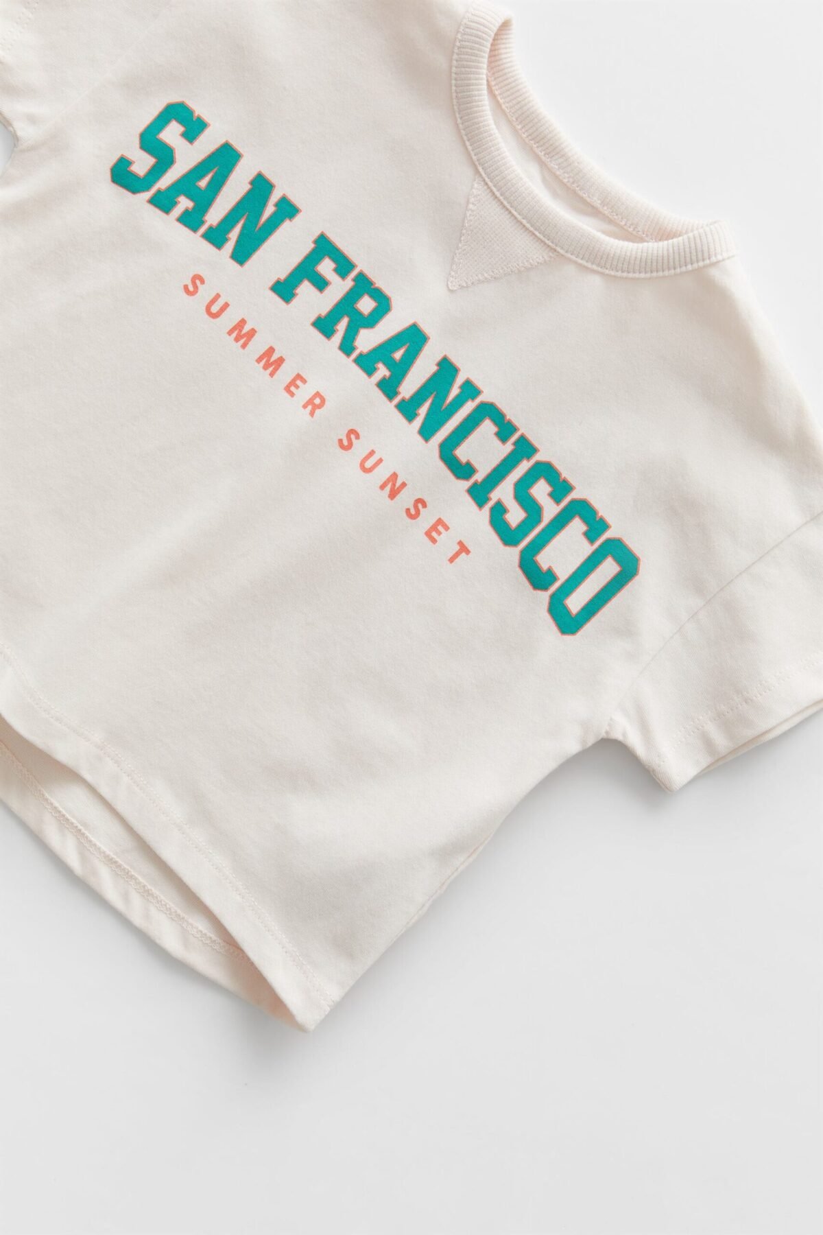 Kız Bebek Baskılı Oversize T-Shirt - Görsel 4