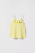 Kız Çocuk Askılı T-Shirt - Görsel 3