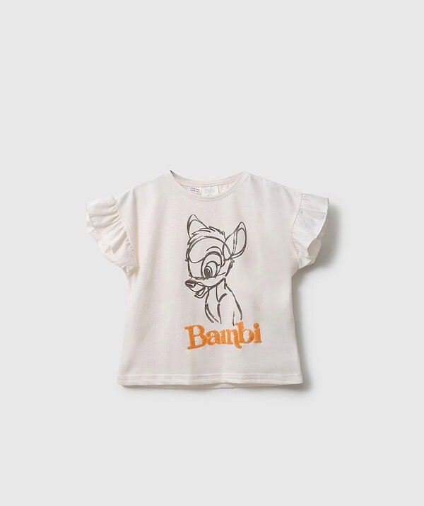 Kız Bebek Baskılı T-Shirt