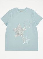 Kız Çocuk Pullu T-Shirt - Görsel 2