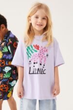Kız Çocuk Baskılı T-Shirt - Görsel 2