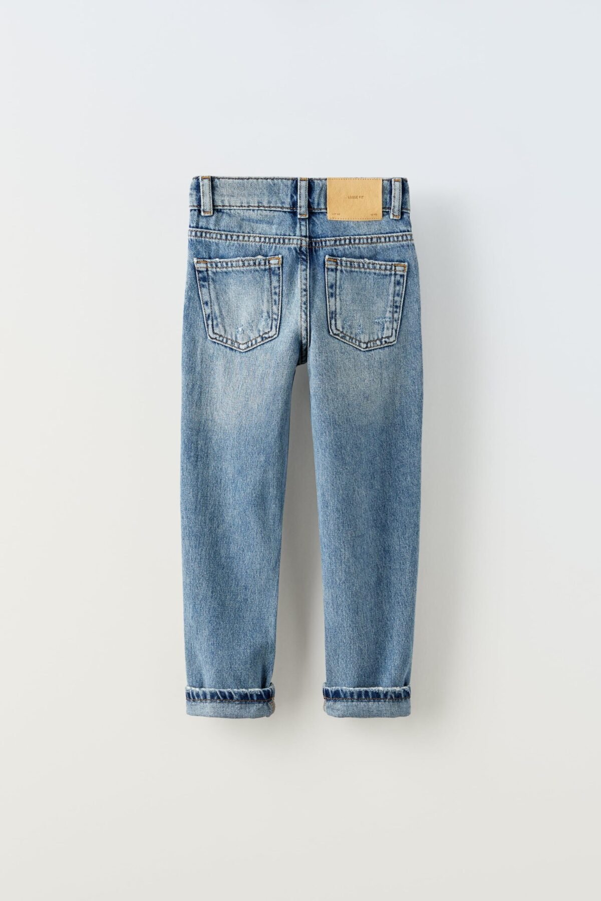 Erkek Çocuk Yırtıklı Kot Pantolon - Görsel 3