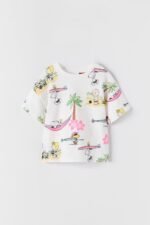 Kız Bebek Baskılı T-Shirt