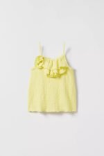 Kız Çocuk Askılı T-Shirt