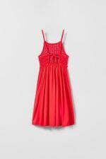 Kız Çocuk Askılı Elbise - Görsel 3