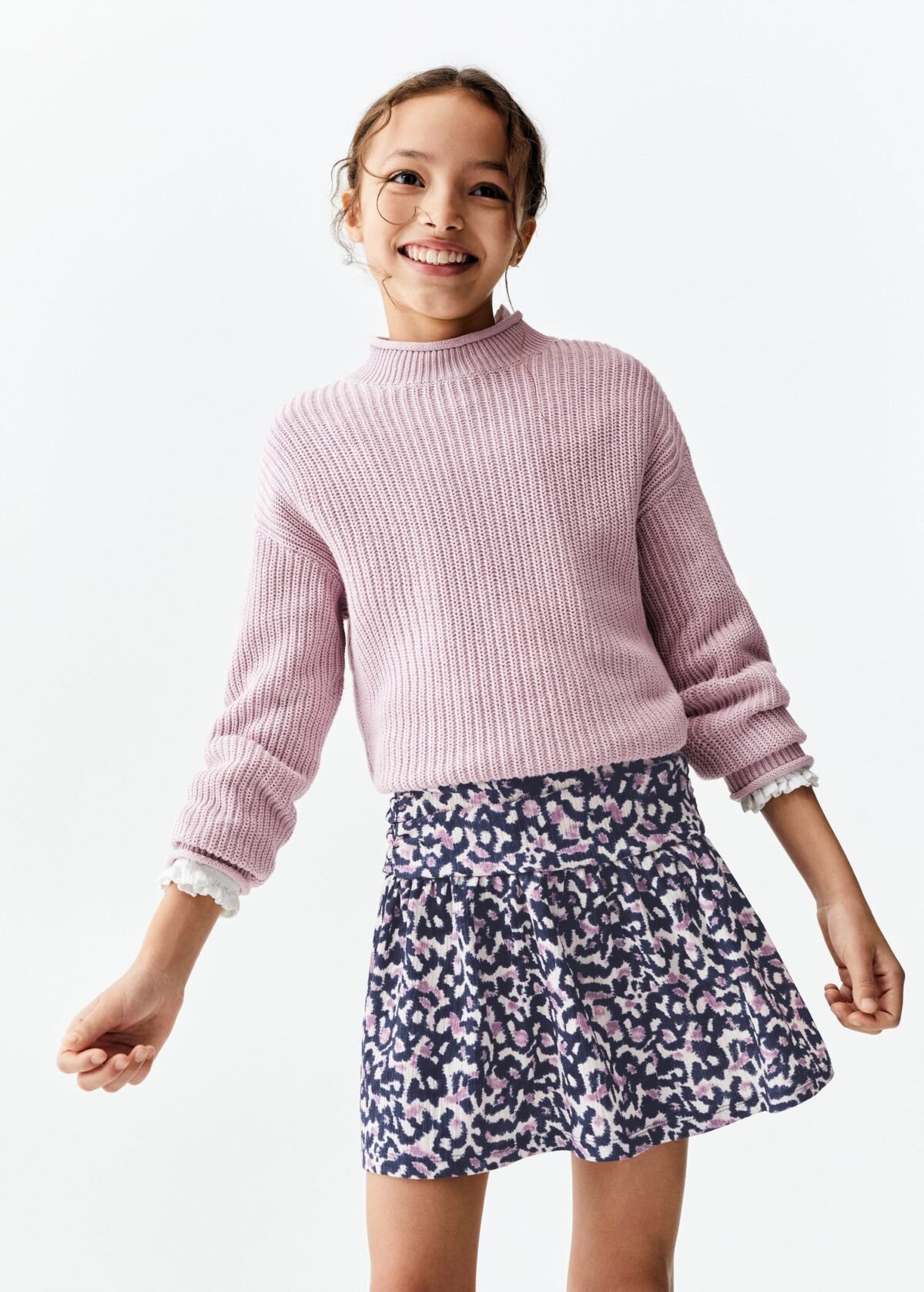 Kız Çocuk Desenli Etek - Görsel 2