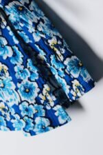 Kız Çocuk Çiçekli Şort Etek - Görsel 3