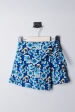 Kız Çocuk Çiçekli Şort Etek