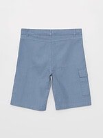 Erkek Çocuk Dokuma Şort - Görsel 2