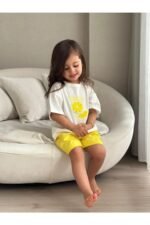 Kız Bebek Limon Desenli Takım - Görsel 4