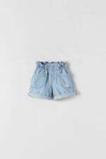 Kız Bebek Denim Şort