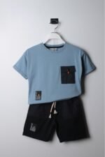 Erkek Bebek Cepli Takım