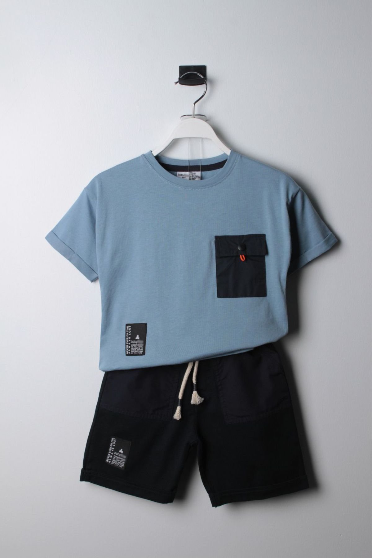 Erkek Bebek Cepli Takım