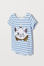 Kız Çocuk Çift Yönlü Pullu T-Shirt - Görsel 3