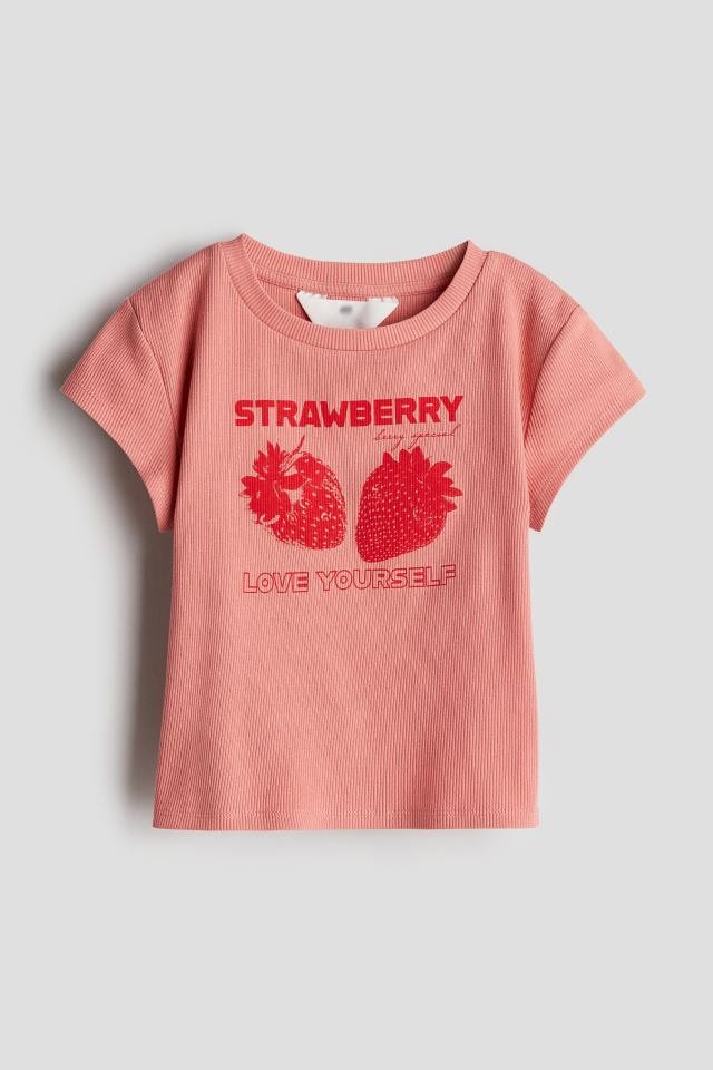 4269003003 Kız Çocuk Baskılı T-Shirt - Görsel 1