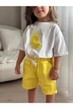 Kız Bebek Limon Desenli Takım - Görsel 2
