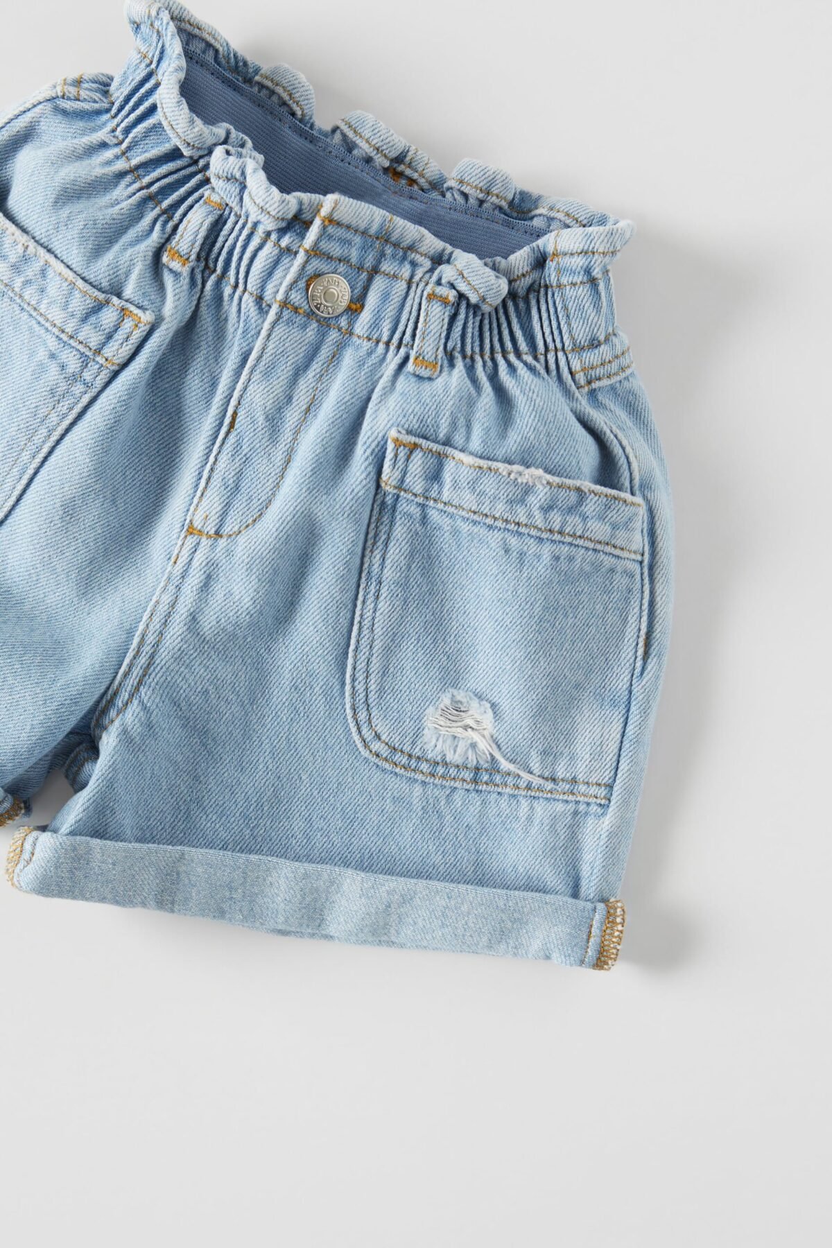 Kız Bebek Denim Şort - Görsel 2