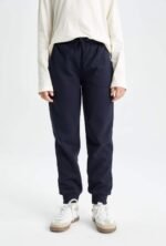 Unisex Çocuk Basic Lacivert Eşofman - Görsel 2