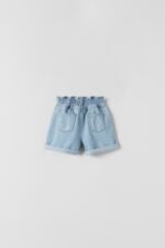 Kız Bebek Denim Şort - Görsel 3