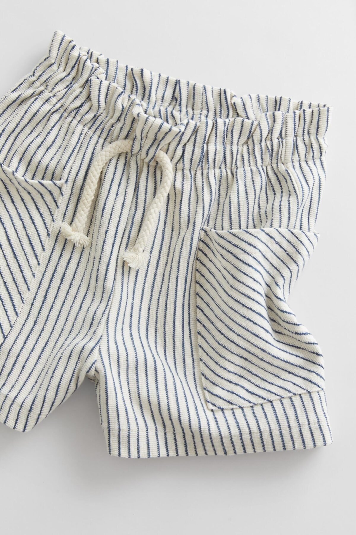 Kız Çocuk Çizgili Şort - Görsel 2