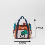 Unisex Bebek Baskılı Sırt Çantası - Görsel 3