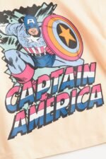 Erkek Çocuk Baskılı Şortlu Takım - Görsel 5