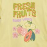 Kız Çocuk Baskılı Oversize T-Shirt - Görsel 2