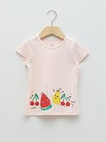 Kız Bebek Baskılı T-Shirt