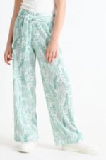 Kız Çocuk Müslin Pantolon - Görsel 3