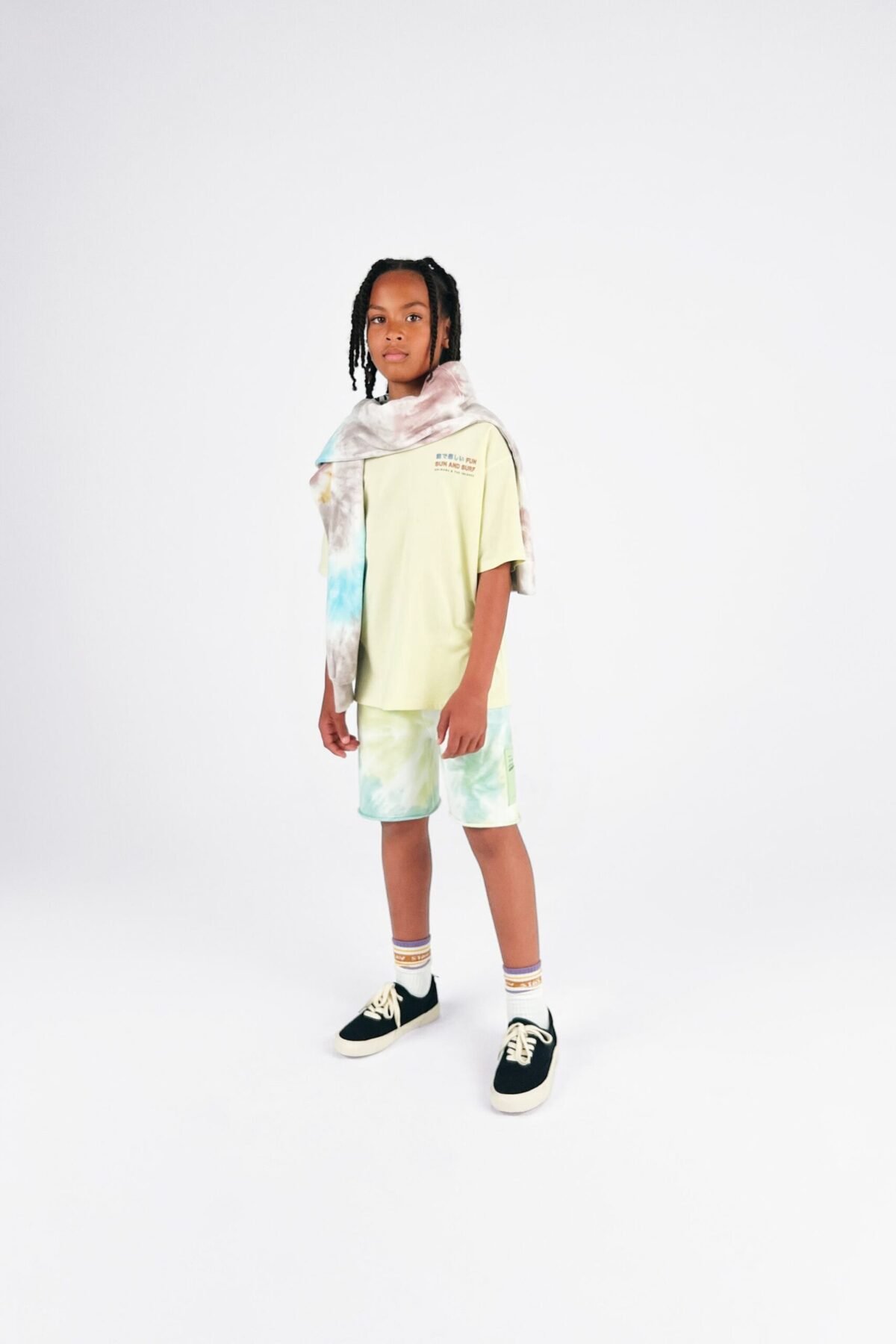 Erkek Çocuk Batik Şort - Görsel 2