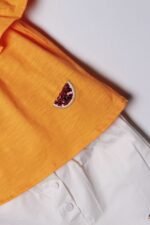 Kız Bebek Meyve Desenli Şortlu Takım - Görsel 3