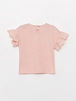 Kız Bebek Kolu Fırfırlı T-Shirt - Görsel 2