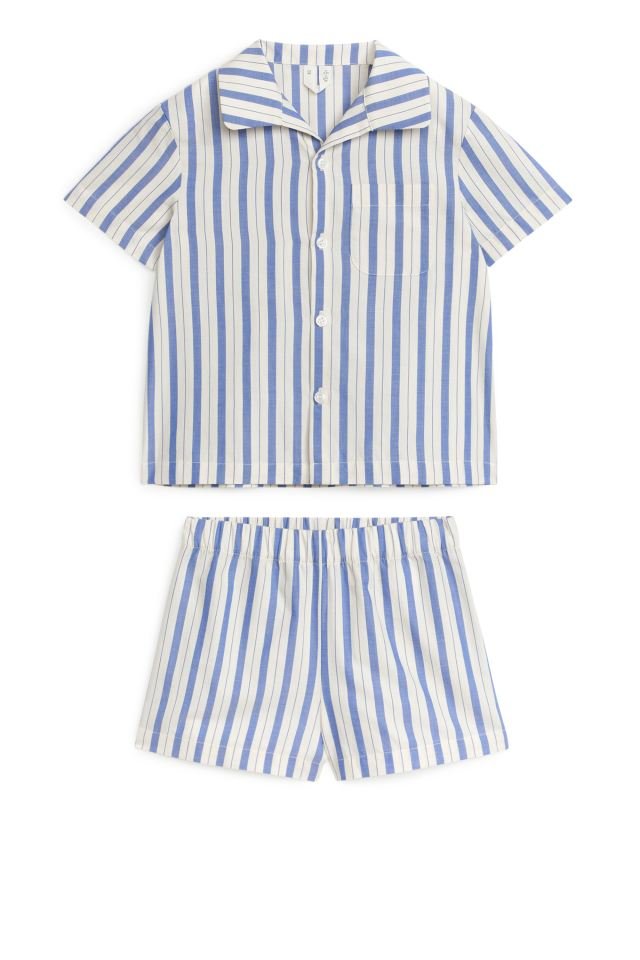 Erkek Çocuk Çizgili Pijama Takımı