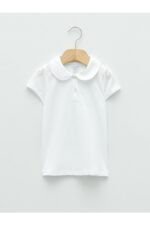 Kız Bebek Bebe Yaka T-Shirt