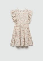 Kız Çocuk Fırfırlı Elbise