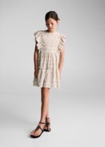 Kız Çocuk Fırfırlı Elbise - Görsel 2