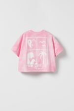 Kız Çocuk Baskılı Tshirt - Görsel 2