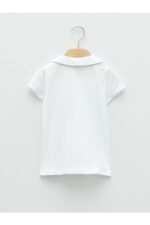 Kız Bebek Bebe Yaka T-Shirt - Görsel 2