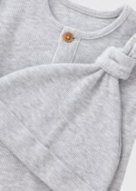 Unisex Bebek Şapkalı Tulum - Görsel 2