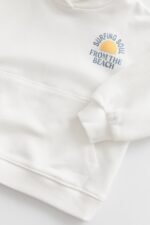 Erkek Bebek Baskılı Kapüşonlu Sweatshirt - Görsel 2