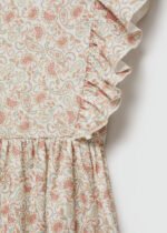 Kız Çocuk Fırfırlı Elbise - Görsel 4